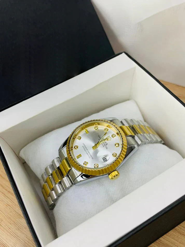 Rolex Watch⌚ : Heavyweight Stainless-Steel Watch. ⌚✨